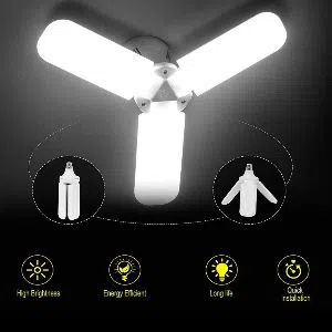 LED Fan Blade Light 45W