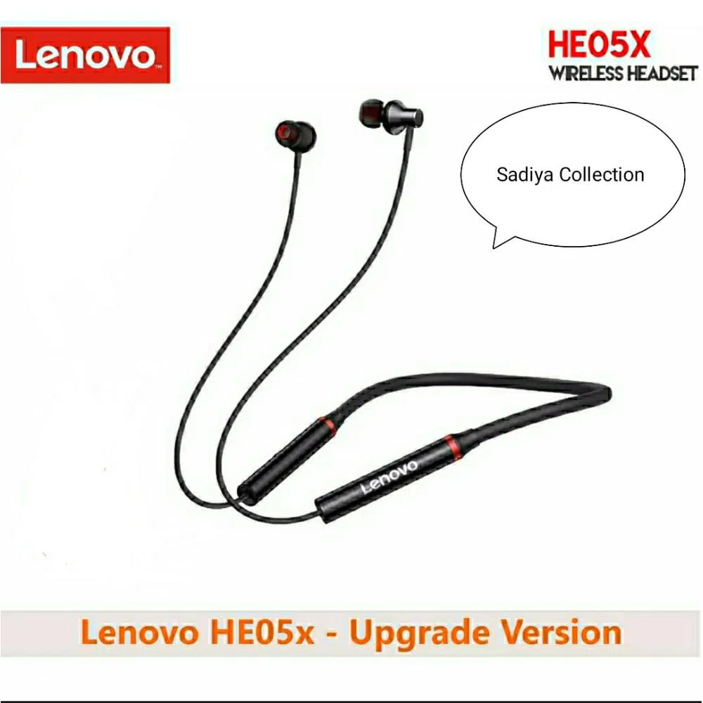 Lenovo HE05x Magnetic Neckband Earphone