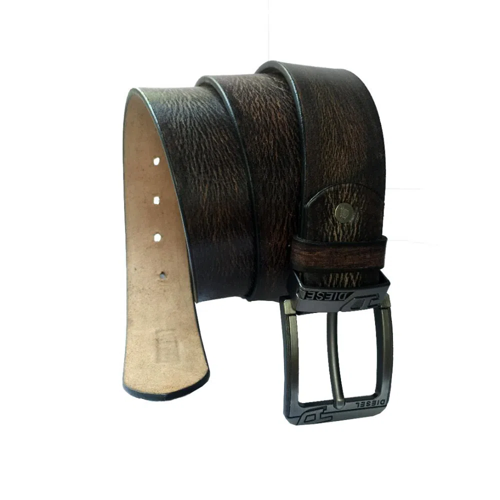 Indian Leather Casual belt for Men ( EL-1123) Brown