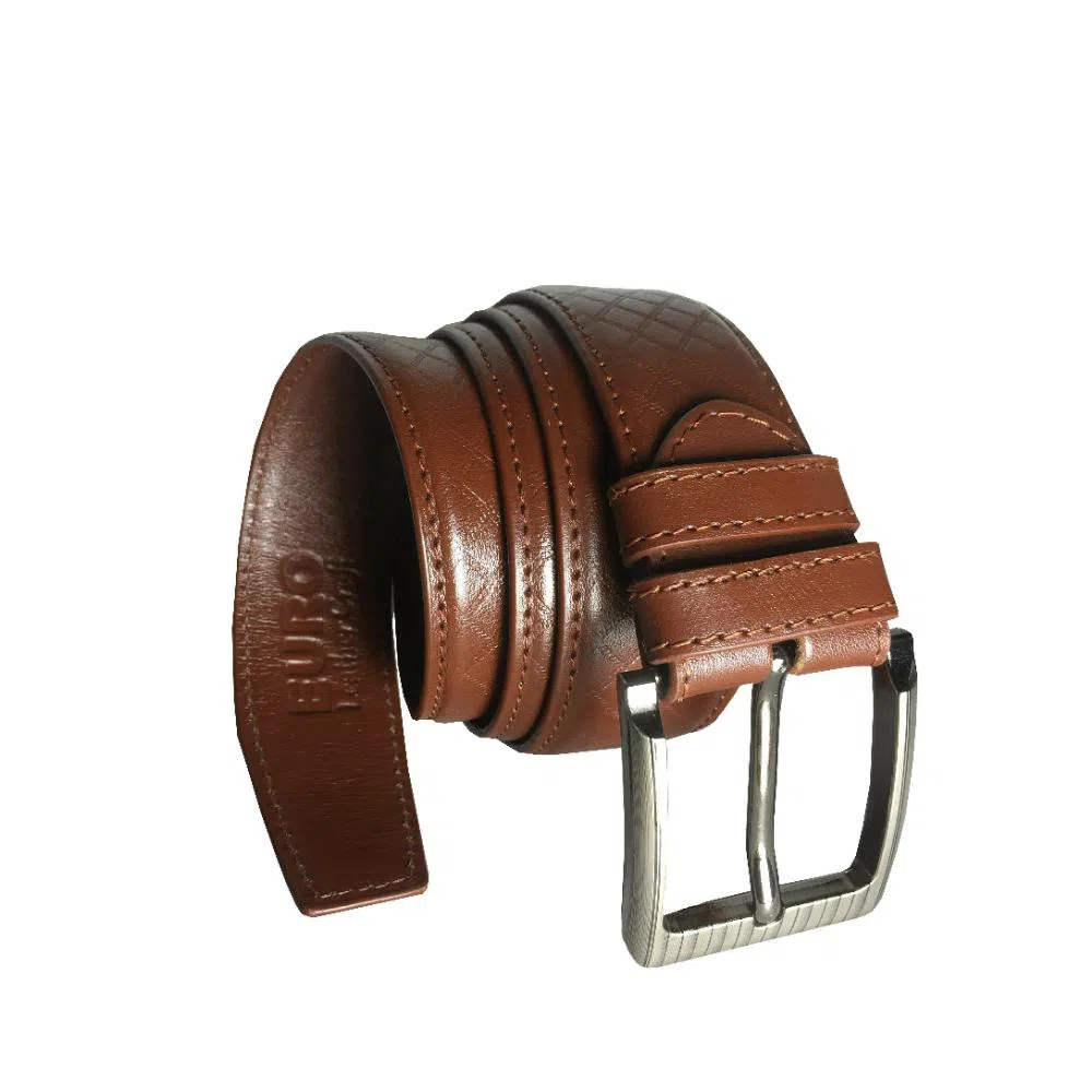 Leather belt for Men ( EL-747) Brown