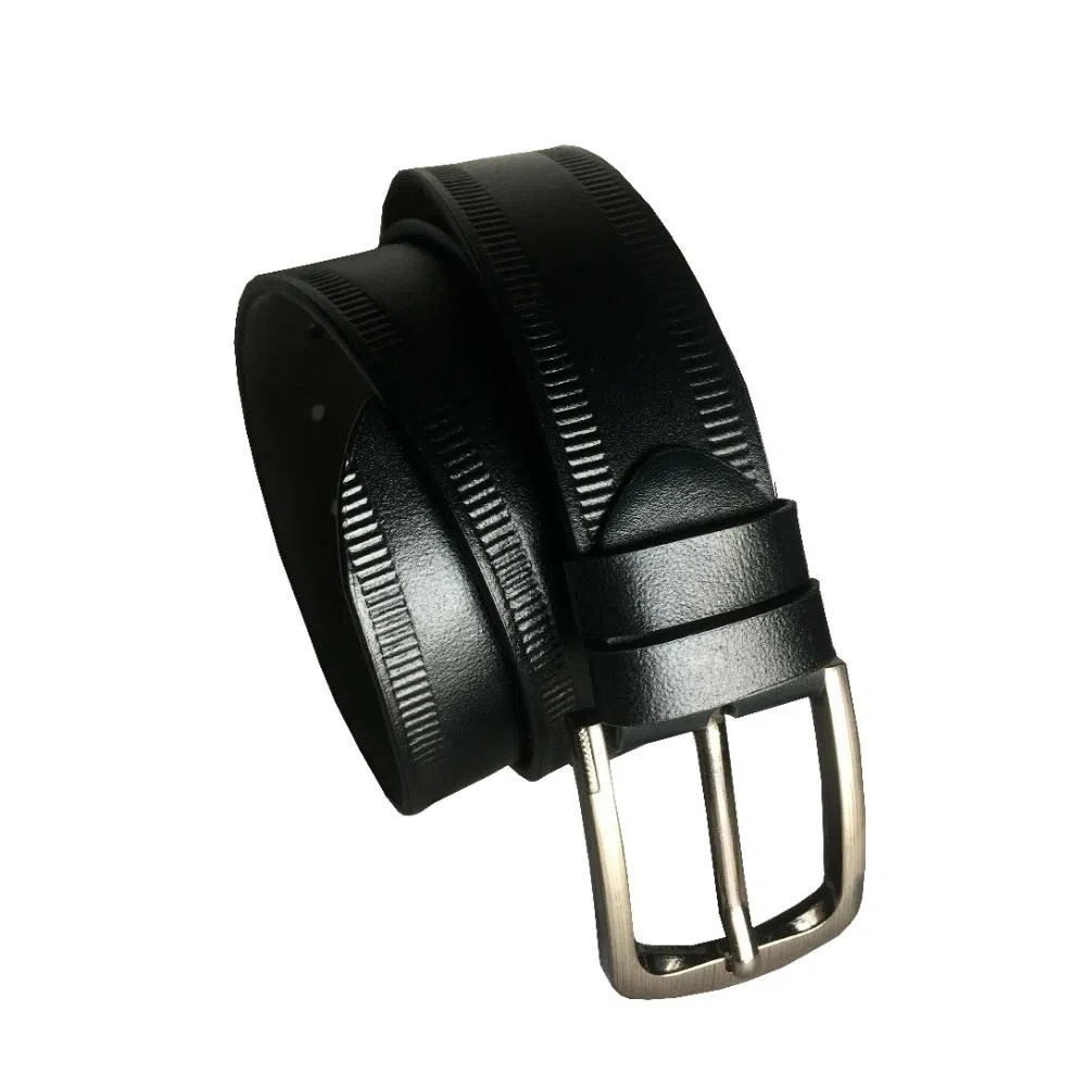 One Part Leather belt for Men ( EL-703) Black