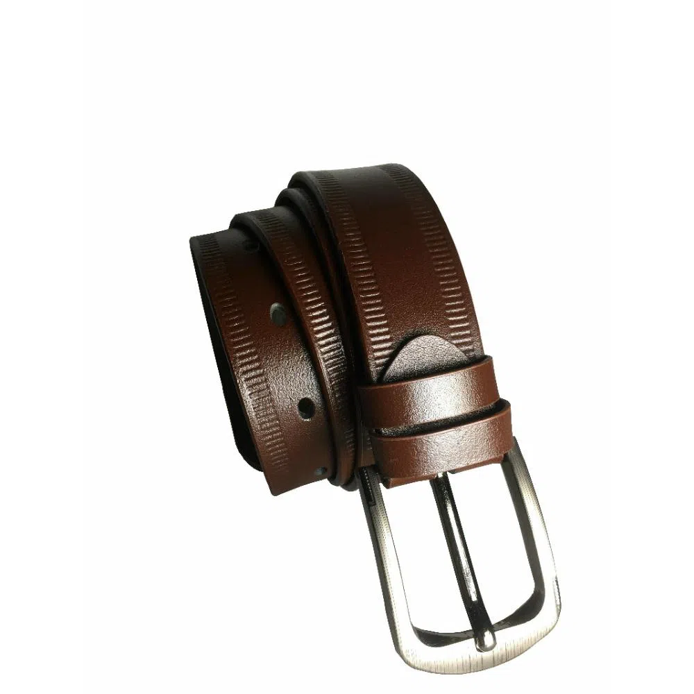 One Part Leather belt for Men (EL-703) Brown