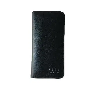 Leather Long Wallet Cum Mobile Cover(EL-619) Black