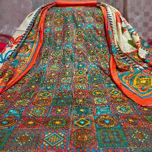 Unstitched Cotton Salwar Kameez for Women