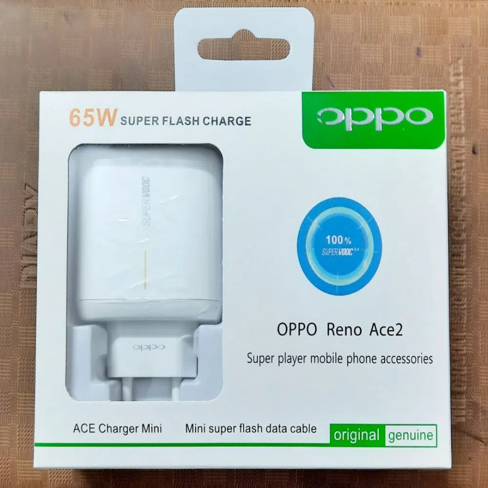 Oppo 65w Super Vooc Premium Quality Flash Charger With Type-C Cable