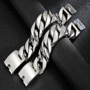 Mens Powerful Stainless Steel Bracelet -1pc