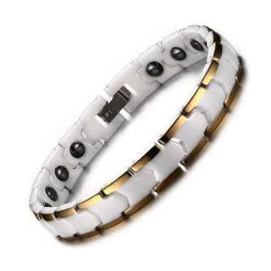 Mens Powerful Ceramic Steel Bracelet
