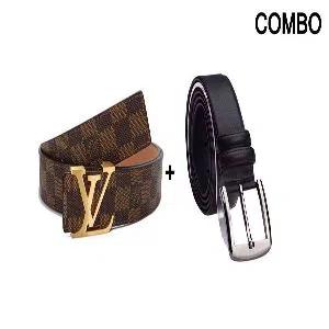 louis-vuitton-damier-ebene-belt-copy-formal-leather-belt-combo