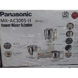 Panasonic Mixer Grinder Gray/ White Colour Max AC 300