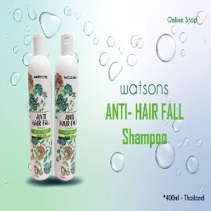 WATSONS Anti Hair Fall Shampoo Halal Shampoo - 400ml (Malaysia)