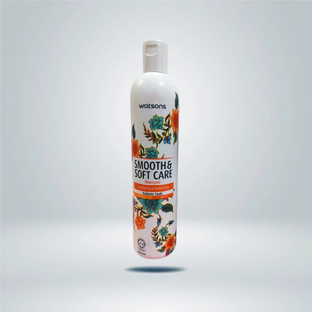 WATSONS Halal Smooth & Soft Care Shampoo -Malaysia- 400ml
