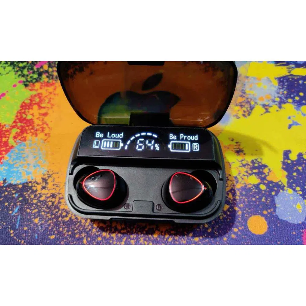 TWS M10 Bluetooth Earbuds | With Powerbank System | HiFi 9D Sound