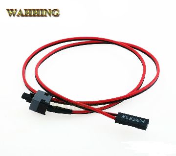 PC Casing পাওয়ার পুশ বাটন ATX Computer On/Off 20 51cm Switch Wire