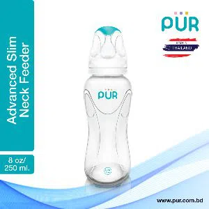 Pur Advanced Slim Neck Bottle 8 oz/250 ml (1802)