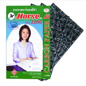 Horse Carbon Paper (2200) Black - (100 Sheet) - A4Size