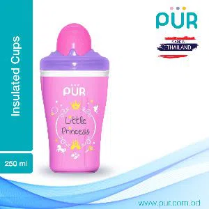 PUR Insulated Drinking Cup (PINK) 8oz. / 250ml. - (9009)