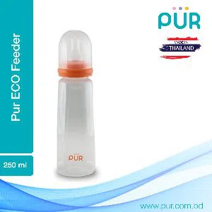 Pur Eco Feeding Bottle (Orange) 250ml. - (9027)