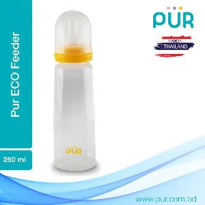 Pur Eco Feeding Bottle (Yellow) 250ml. - (9027)