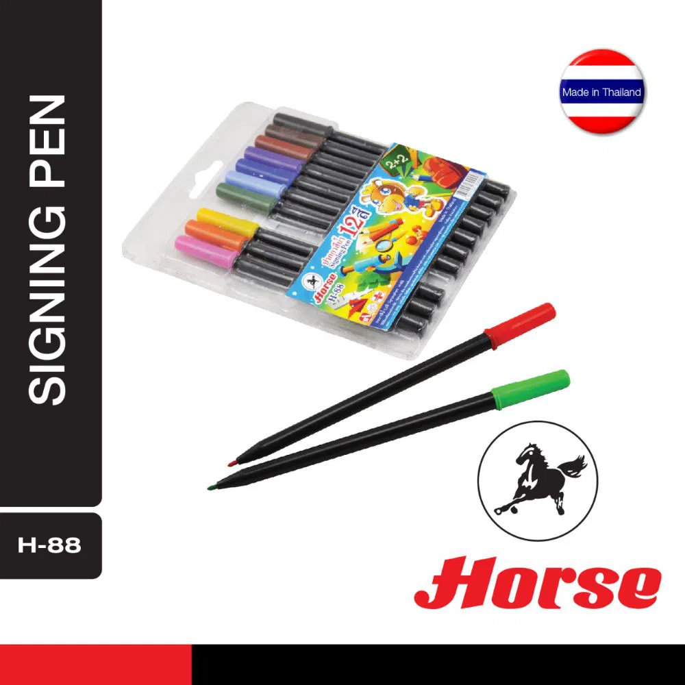 Horse Signing Pen (12 Colors) Horse H-88