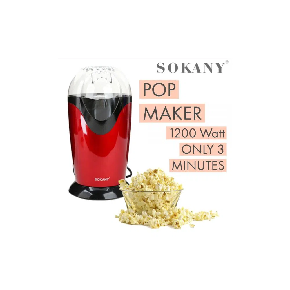 SOKANY RH-288 1200W Electrical Pop Corn Maker Pop Corn Machine