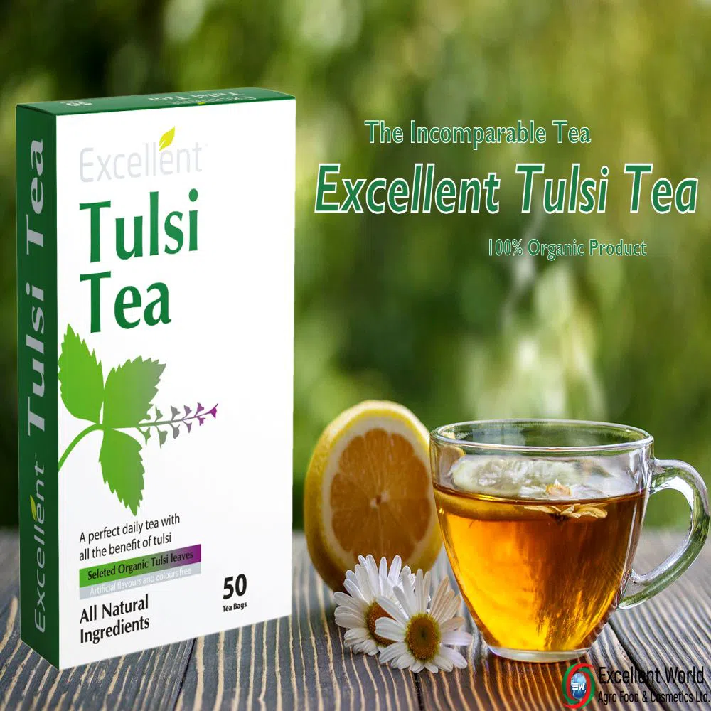 Excellent Tulsi Tea 50 Tea Bag BD 
