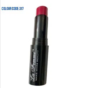 LA Femme Super Matte Vitamin-E Lipstick Color 317  England (3.4 gm)