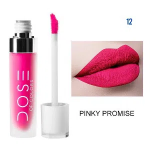 Dose of Colors Liquid Matte Lipstick - PINKY PROMISE (UK)