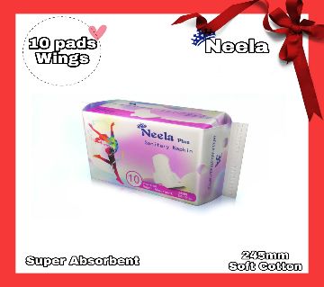 Neela Plus স্যানিটারি ন্যাপকিন ১০ পিস