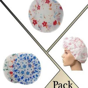 terry lined shower cap