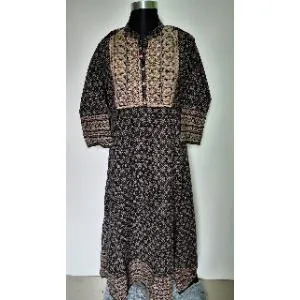 Embroidered Long Cotton Kurti