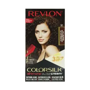 Revlon Colorsilk All-In-One Buttercream Hair Colour - 50 Medium Natural Brown