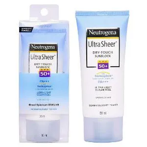 Neutrogena Ultra Sheer Dry Touch Sunblock SPF 50+ 88ml - Made in India