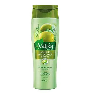 Dabur Vatika Naturals Olive and Henna Nourish & Protect Shampoo 400ml (Made in Dubai)