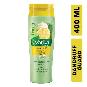 Dabur Vatika Lemon And Yoghurt Dandruff Guard Shampoo 400ml (Made in Dubai)