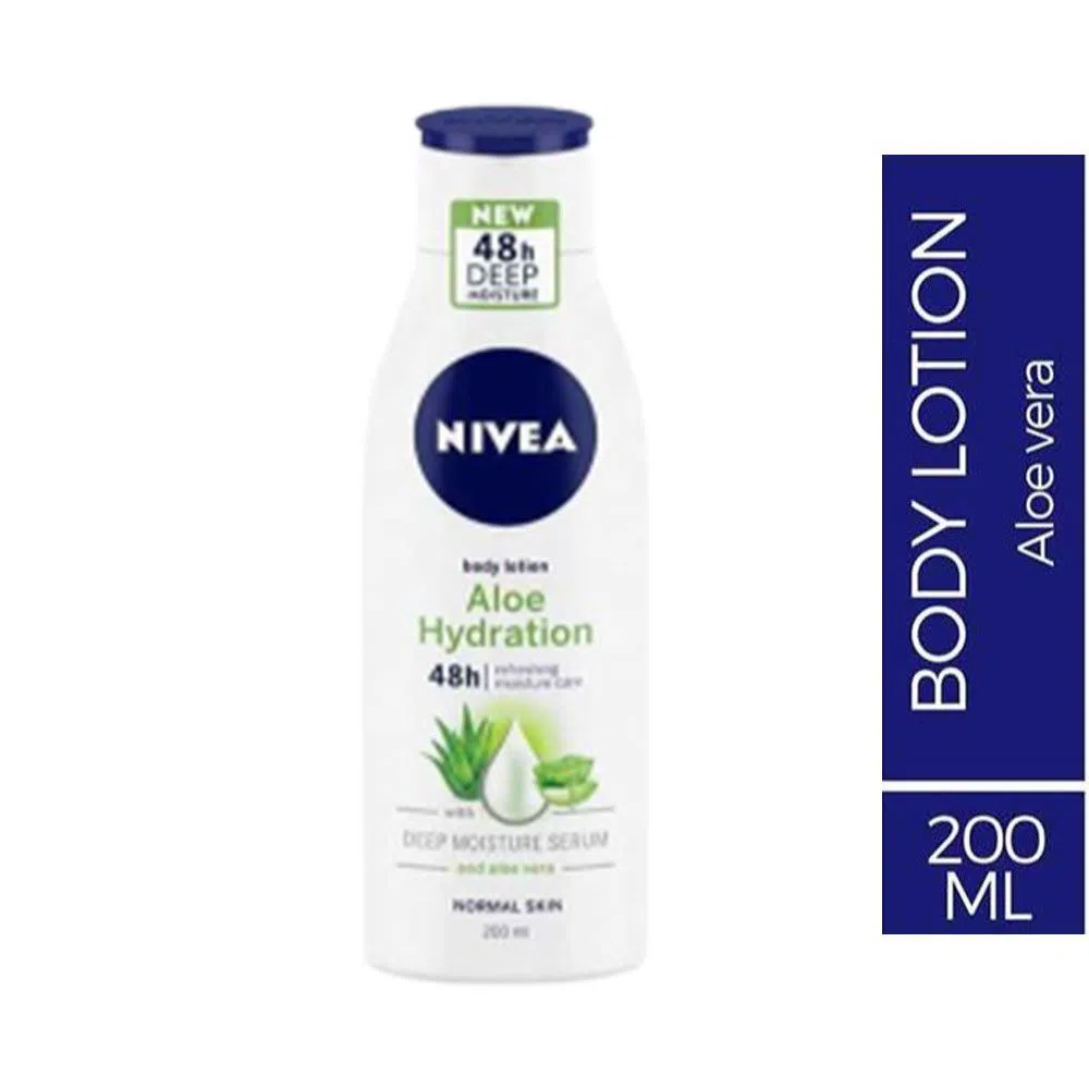 Nivea Body Lotion Aloe Hydration 200ml- made in spain