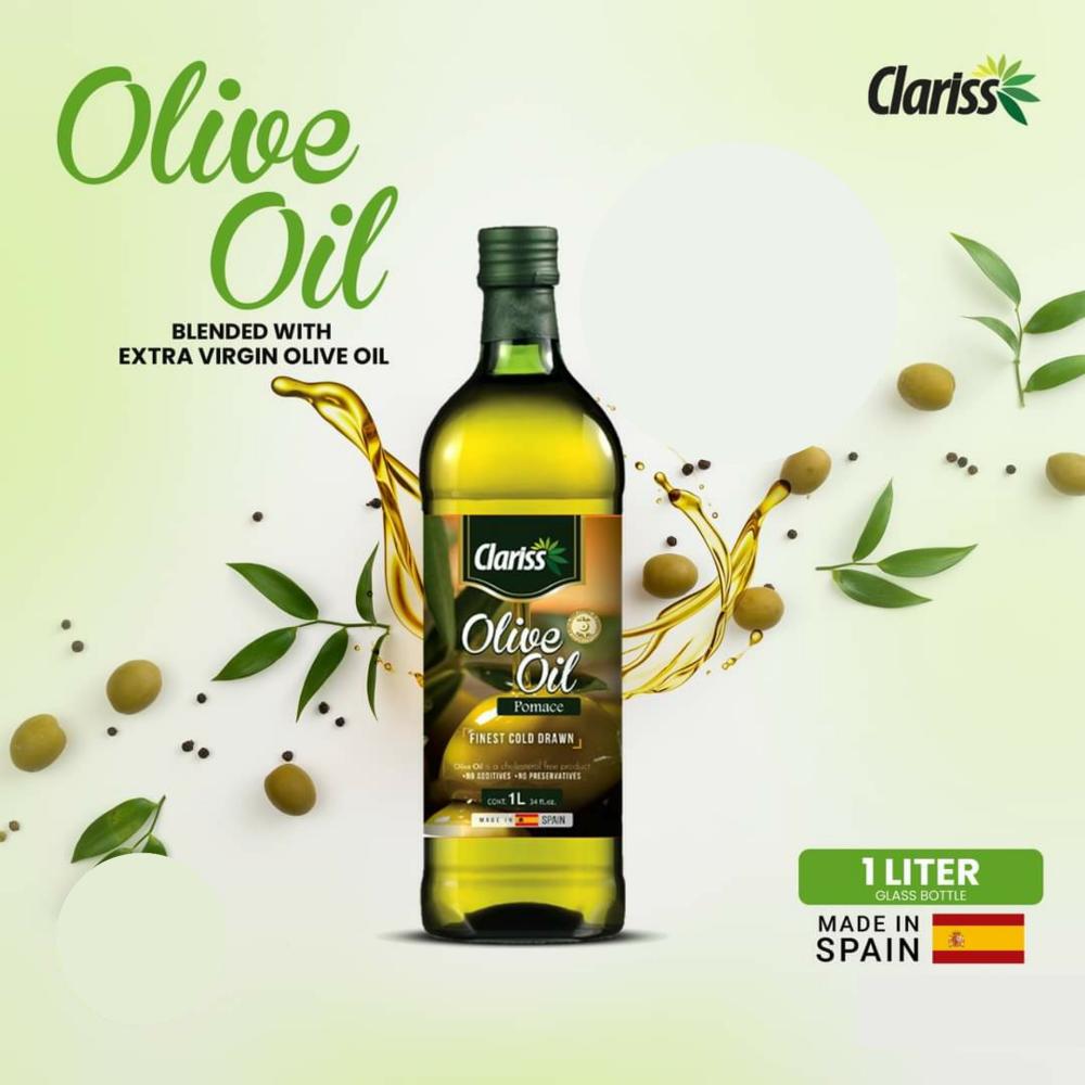 Clariss Olive Oil 1000 ml (Made in Spain) 1393586 buy from Cosmetics