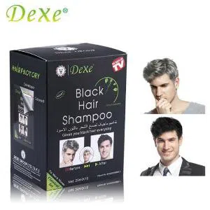 Dexe Black Hair Shampoo (Natural Black) 10 Pcs  Chinese