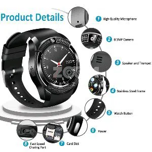 Sim Supported Smart Watch Android And ios 