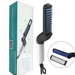 Modelling Comb Beard and Hair Quick Straightener For Men