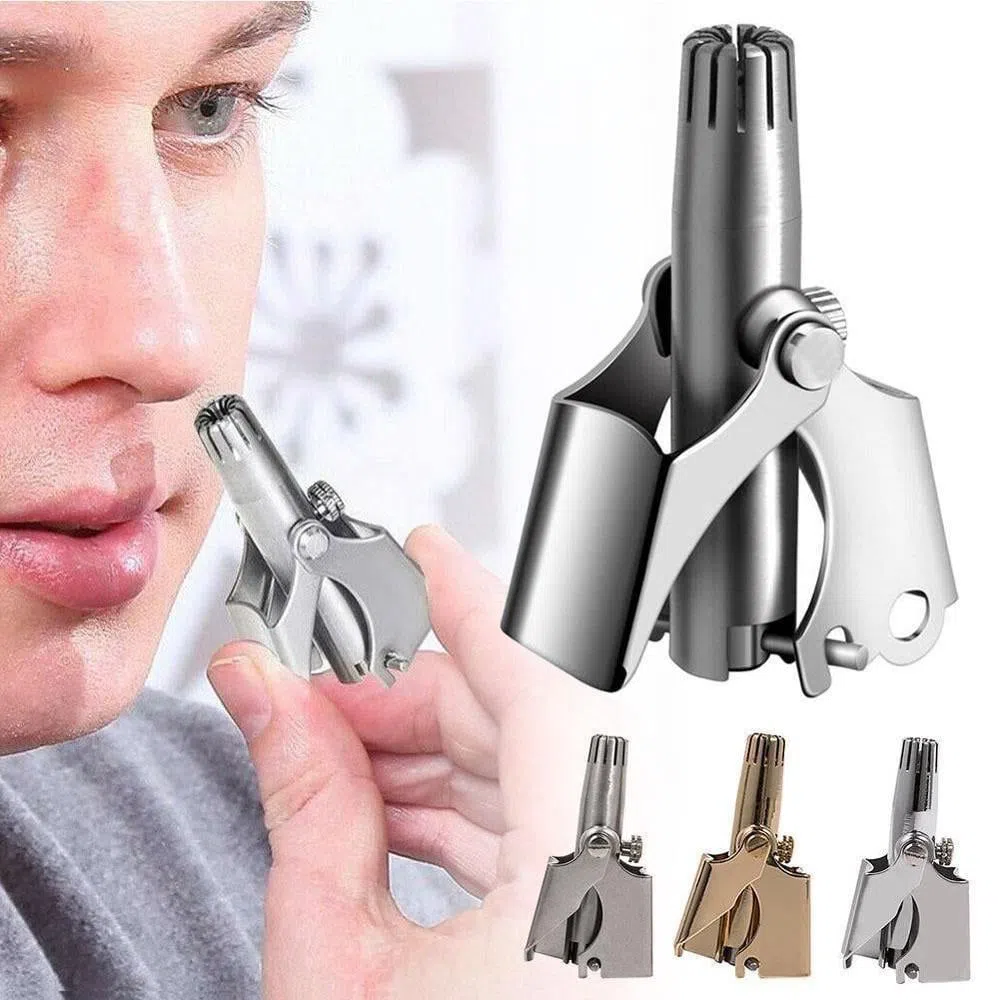 Manual Stainless Steel Washing Nose Trimmer