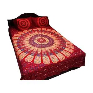 100% Cotton Bedsheet and Pillow Cover | BH-73