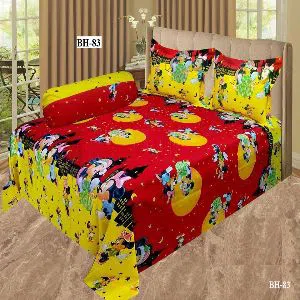 100% Cotton Bedsheet and Pillow Cover | BH-83