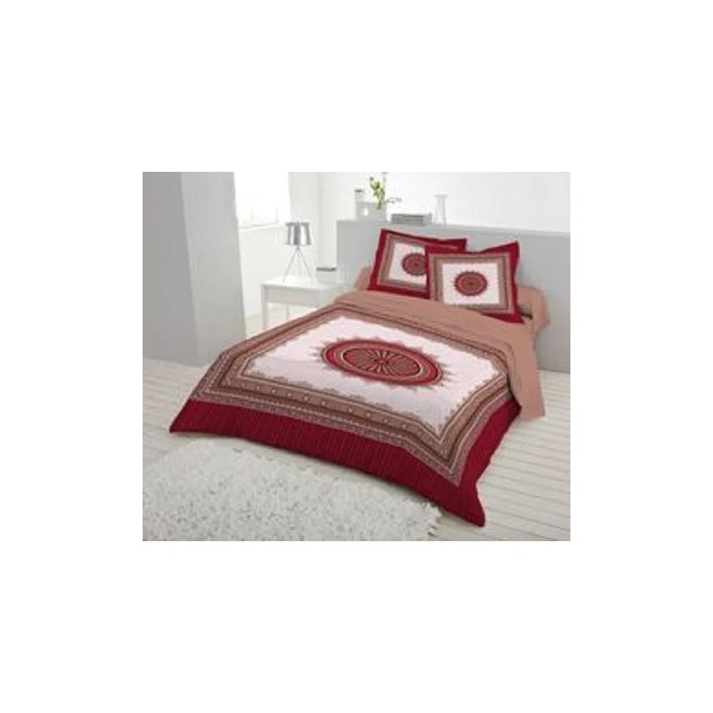 100% Cotton Bedsheet and Pillow Cover | N-144
