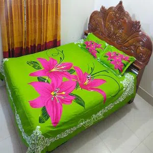 100% Cotton Bedsheet and Pillow Cover | N-14