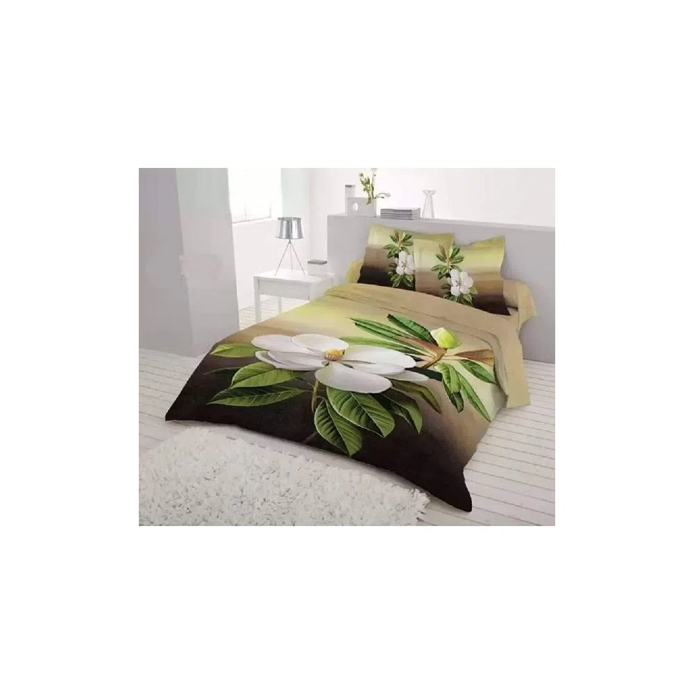 100% Cotton Bedsheet and Pillow Cover | N-51