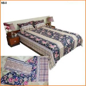 Classic Cotton King Size Bed Sheet Set | NB-08
