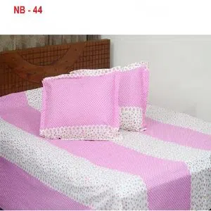 Classic Cotton King Size Bed Sheet Set | NB-44