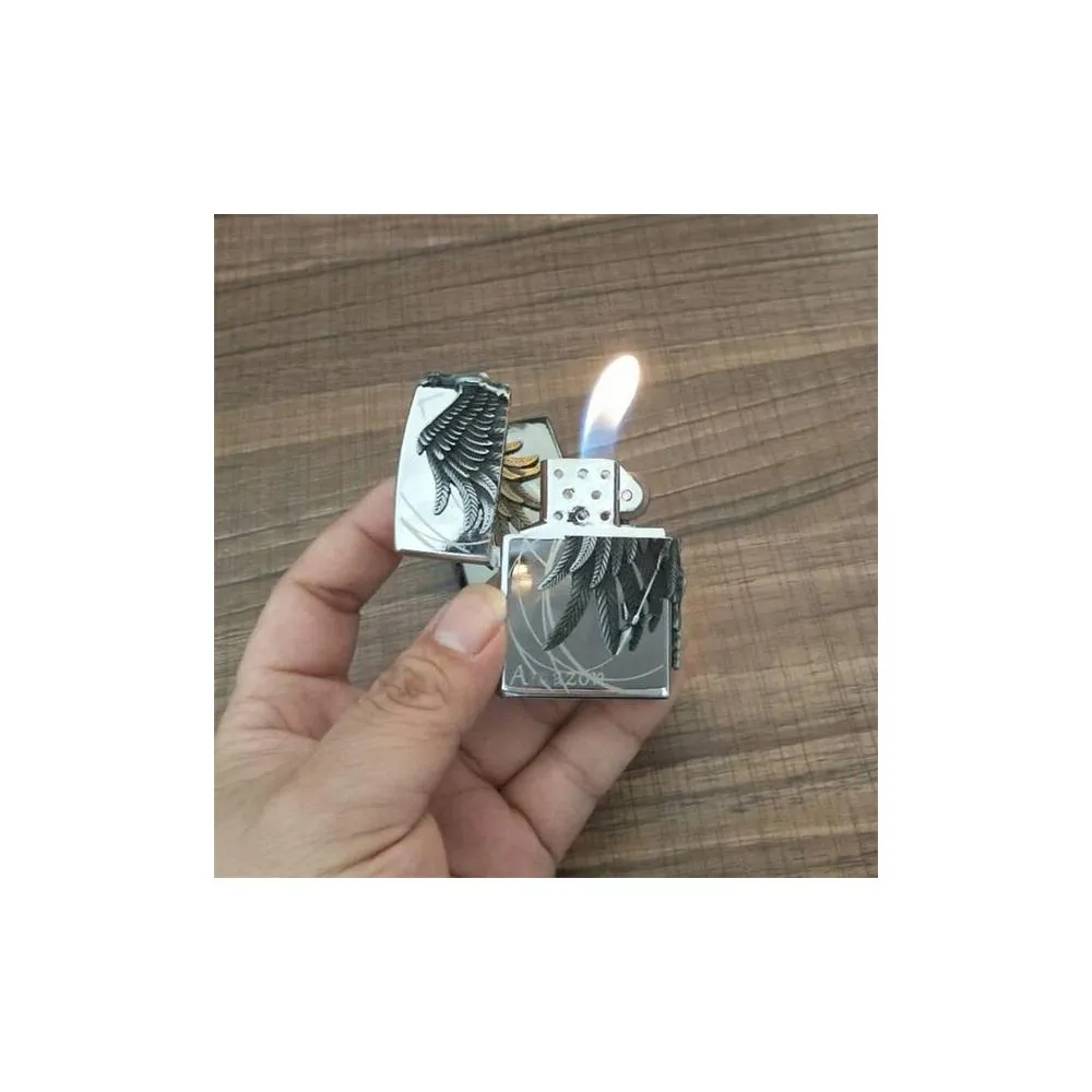 Full Metal Body Gas Lighter 