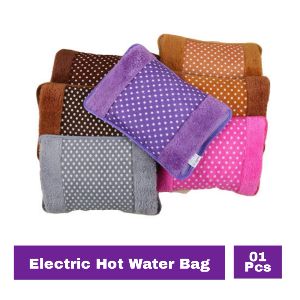 Electric Hot Water Bag Pain Remover - 1 Piece (Multicolor)