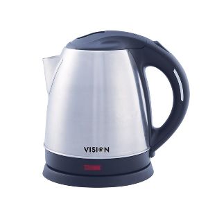 VISION EK 008 Stainless Steel 1.5L 360 Rotatable Boil-dry and Overheat Protection Cord Storage Convenience Kettles Warranty 1 YEAR